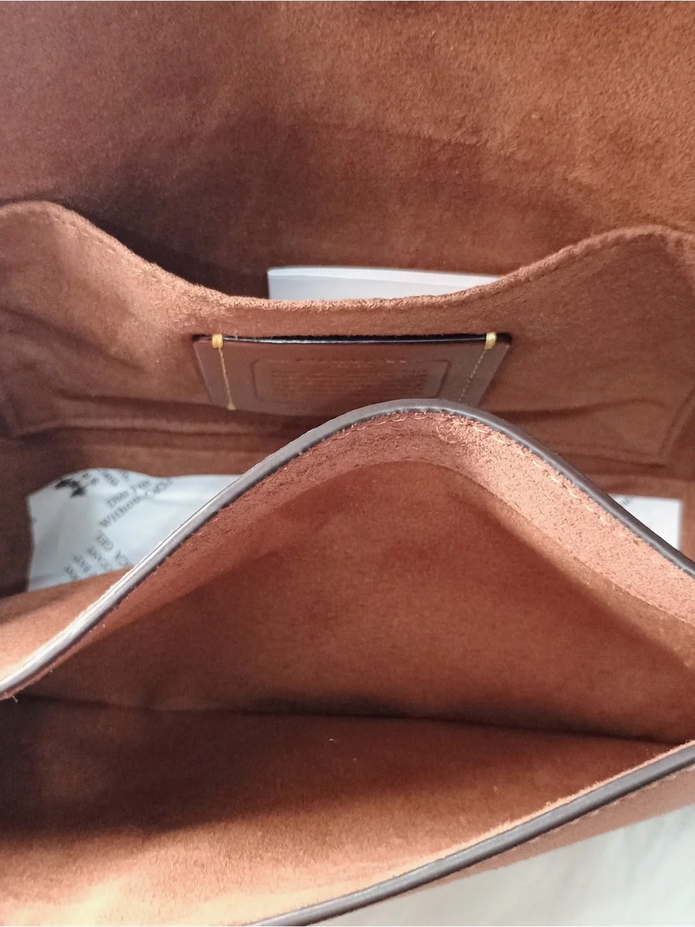 Coach Suede purse Hadley Shoulder Bag New